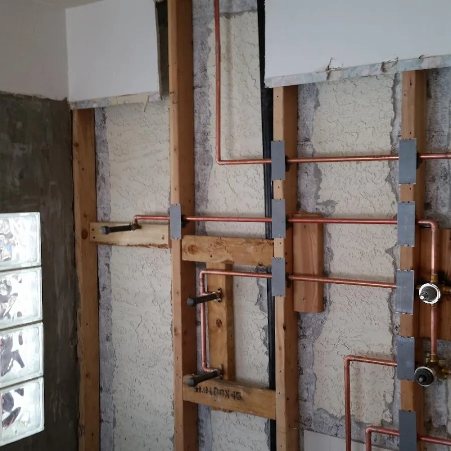Copper pipe installation for Repiping in New Freedom