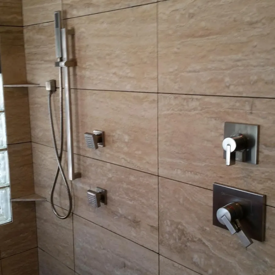 Shower fixture installation for Frozen Pipe Repair in New Freedom